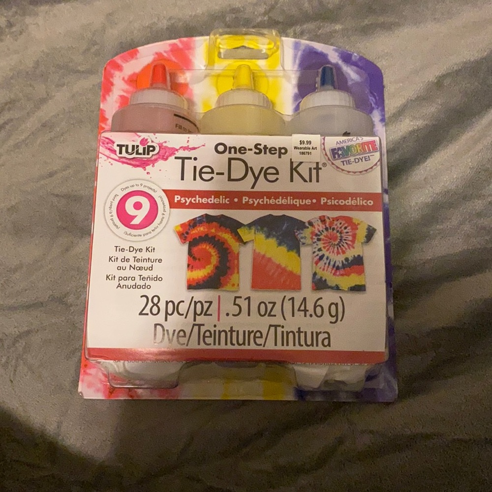 Never used one step Tie-Dye kit .
